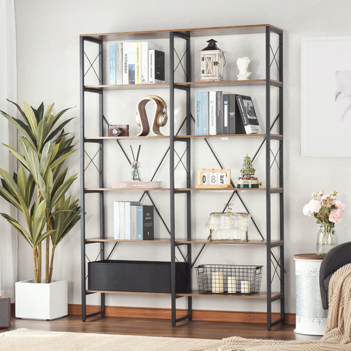 Meriel Etagere Bookcase - Chic Decora