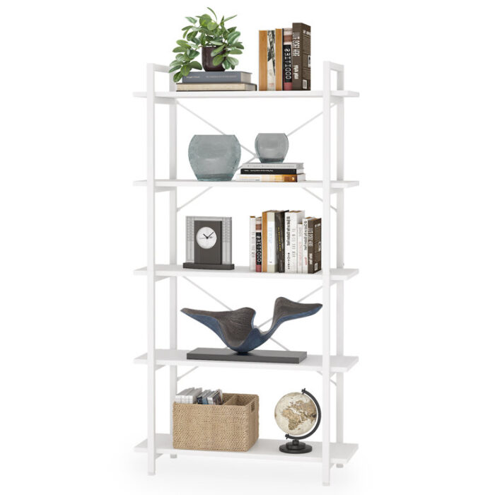 Metzli Unfinished Etagere Bookcase - Chic Decora