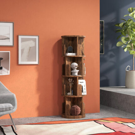 Mickle Geometric Bookcase - Chic Decora