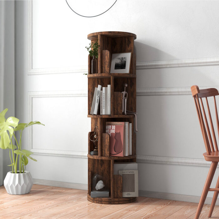 Mickle Geometric Bookcase - Chic Decora