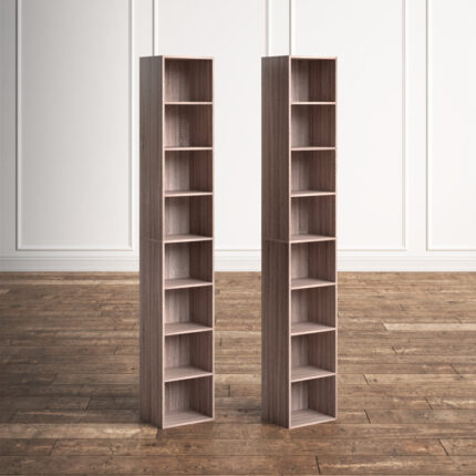 Premium Cubes 38.31″ H x 25.81″ W Standard Bookcase - Chic Decora