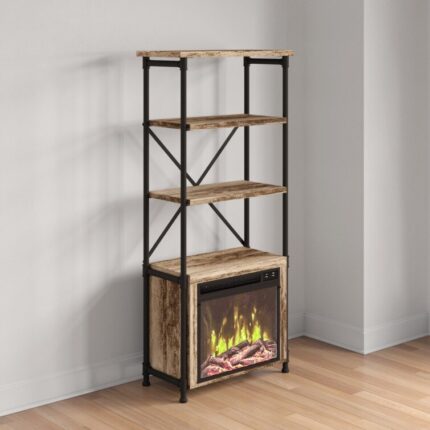 Millen Etagere Bookcase - Chic Decora