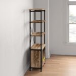 Millen Etagere Bookcase - Chic Decora