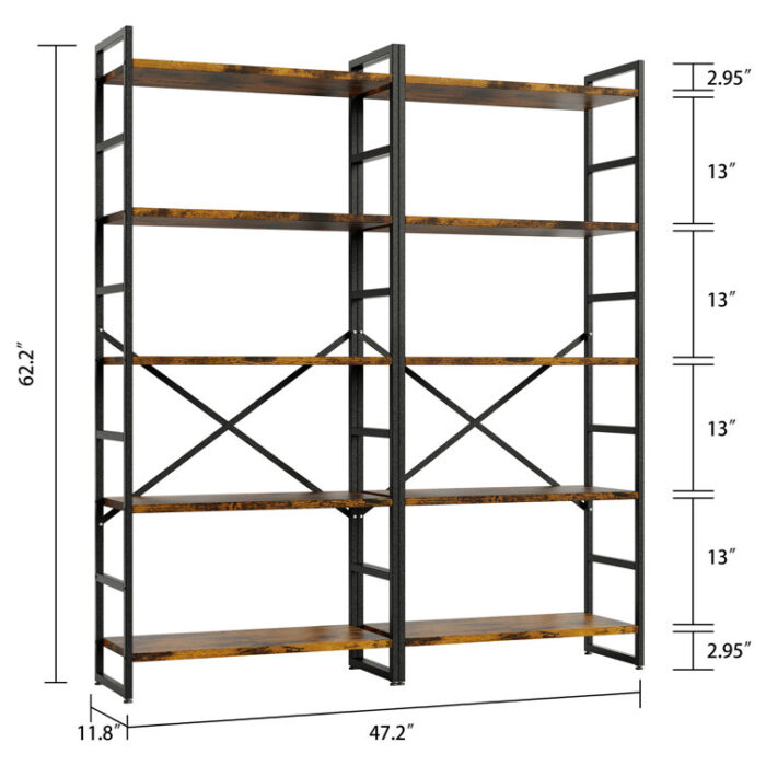 Milliner Etagere Bookcase - Chic Decora