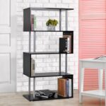 Mosses Geometric Bookcase - Chic Decora