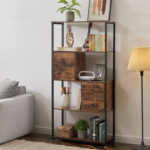 Mullica Storage Bookcase - Chic Decora