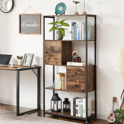 Baca Etagere Bookcase - Chic Decora