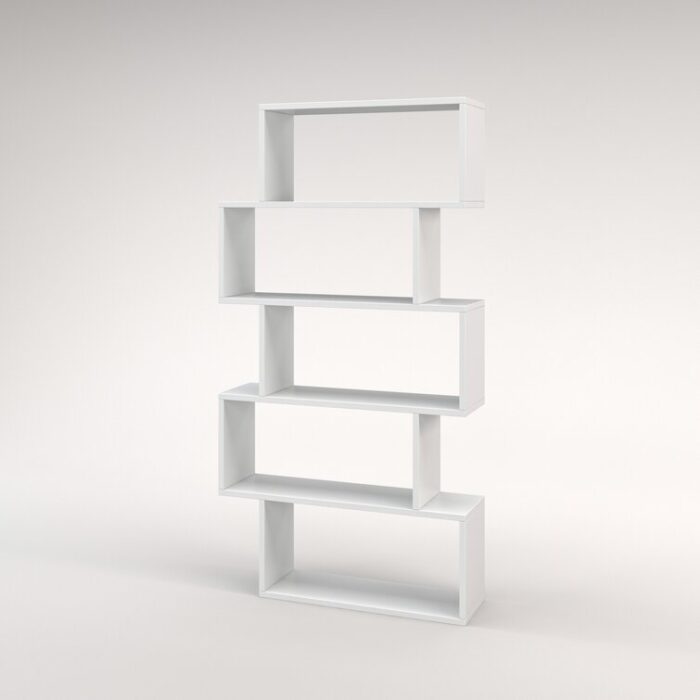 Musser Geometric Bookcase - Chic Decora