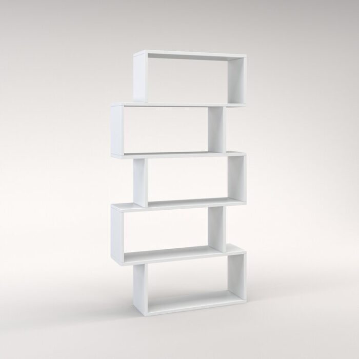 Musser Geometric Bookcase - Chic Decora