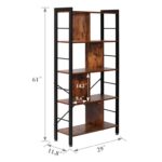 Naema Etagere Bookcase - Chic Decora