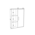 Najji Storage Bookcase - Chic Decora