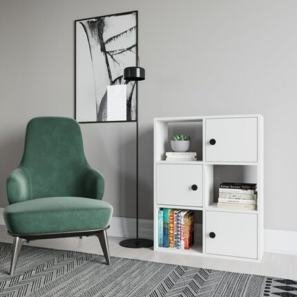 Najmin Storage Bookcase - Chic Decora