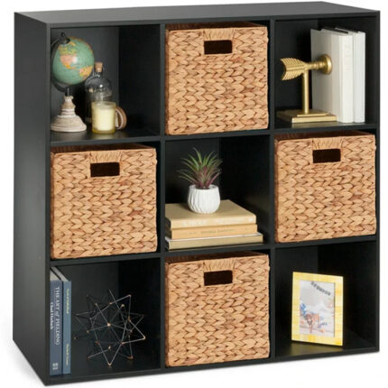 Pimental Corner Bookcase - Chic Decora