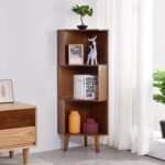 Nerbonne Corner Bookcase - Chic Decora