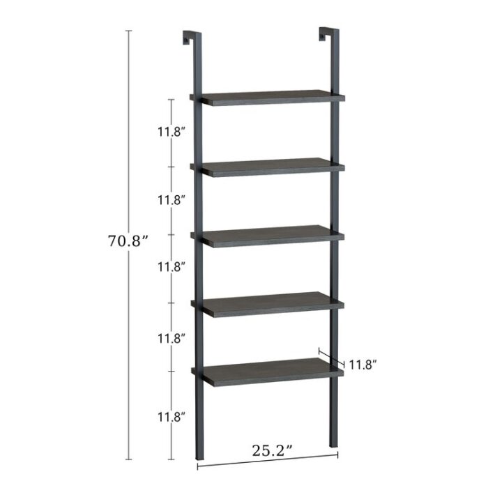 Nicolas Ladder Bookcase - Chic Decora