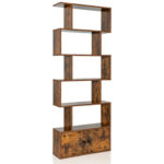 Niklaus Geometric Storage Bookcase - Chic Decora