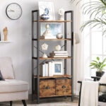 Odester Etagere Storage Bookcase - Chic Decora