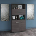 Deimos Storage Bookcase - Chic Decora