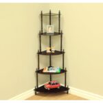 Ogden Corner Bookcase - Chic Decora