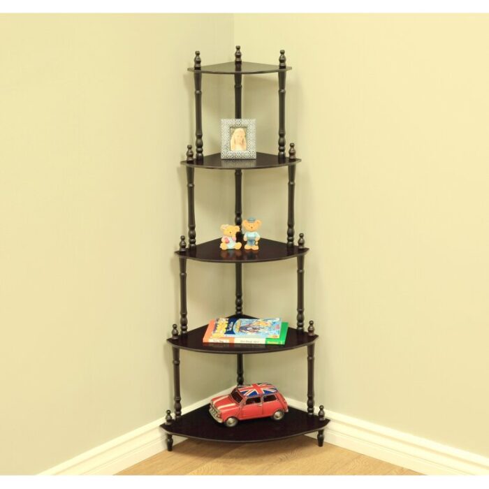 Ogden Corner Bookcase - Chic Decora