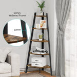 Oshian Ladder Bookcase - Chic Decora