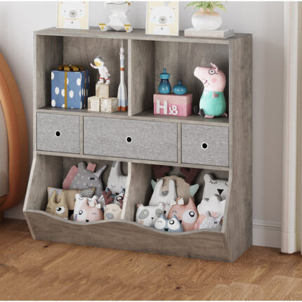 Dorri 4 Cubes Bookcase - Chic Decora