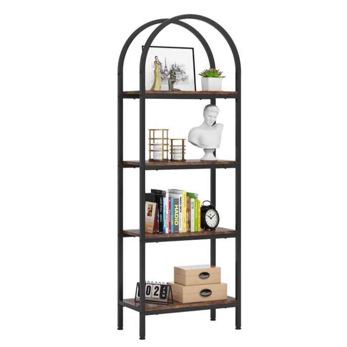 Owensby 70.9″ Etagere Bookcase - Chic Decora