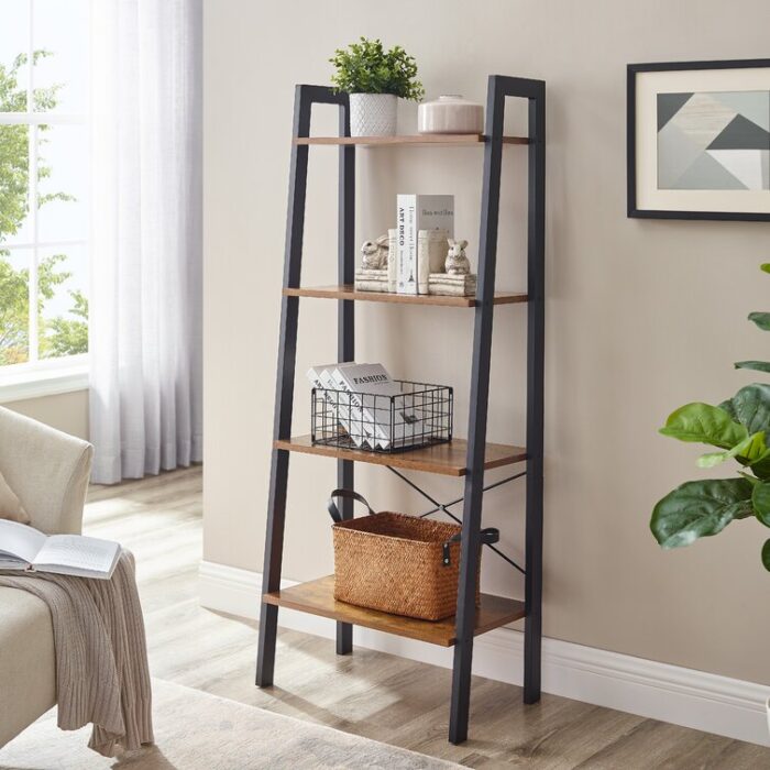 Parikh Ladder Bookcase - Chic Decora