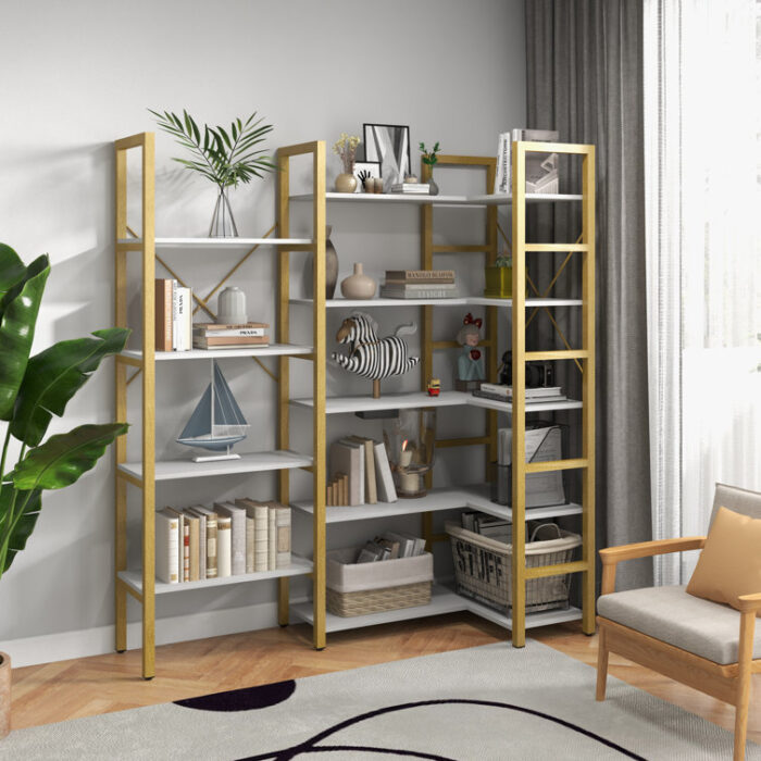 Pawling Etagere Bookcase - Chic Decora