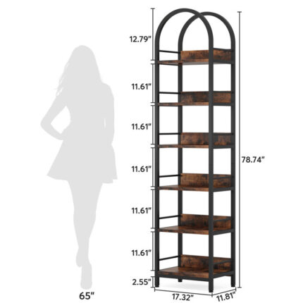 Pegeia Corner Bookcase - Chic Decora