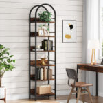 Pegeia Corner Bookcase - Chic Decora