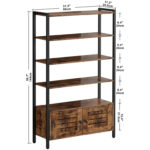 Petutsky Etagere Storage Bookcase - Chic Decora