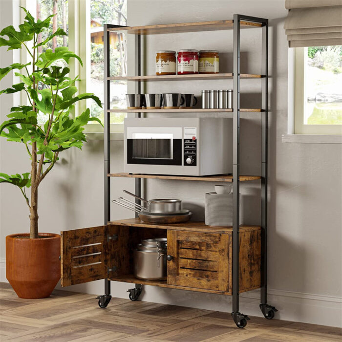 Petutsky Etagere Storage Bookcase - Chic Decora