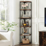 Pfaff Corner Bookcase - Chic Decora