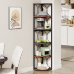 Pfaff Corner Bookcase - Chic Decora