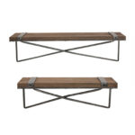 Pieper 2 Piece Bracket Shelf - Chic Decora