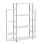 Pipkin 52.5” H x 47.25” W Etagere Bookcase - Chic Decora