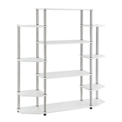 Pipkin 52.5” H x 47.25” W Etagere Bookcase - Chic Decora