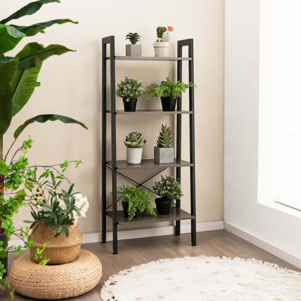 Poff Ladder Bookcase - Chic Decora