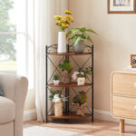 Predmore Corner Bookcase - Chic Decora