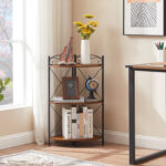 Predmore Corner Bookcase - Chic Decora