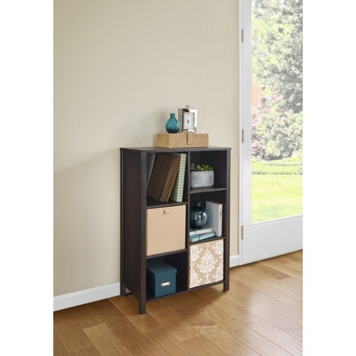 Premium Cubes 38.31″ H x 25.81″ W Standard Bookcase - Chic Decora