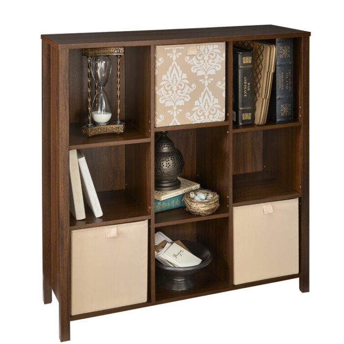 Premium Cubes 38.31″ H x 37.6″ W Cube Bookcase - Chic Decora