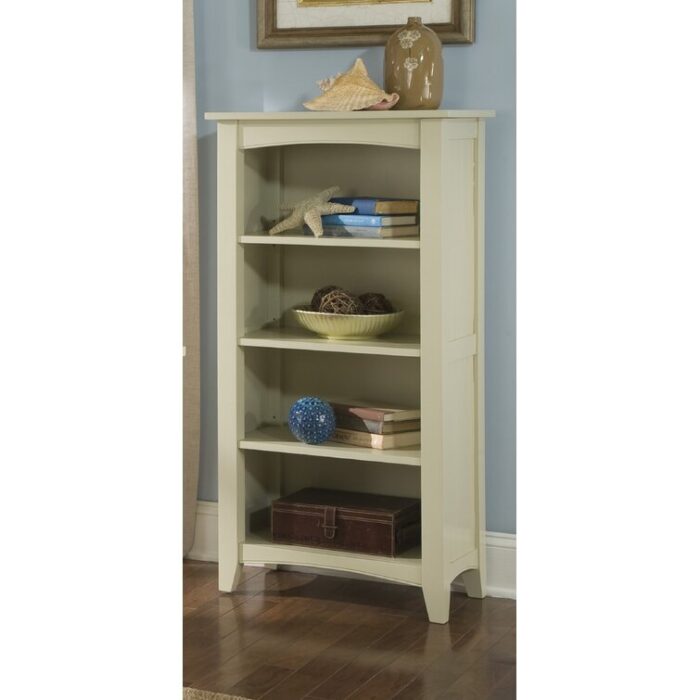 Ratcliff 48″ H x 24″ W Standard Bookcase - Chic Decora