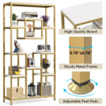 Redmund Etagere Bookcase - Chic Decora