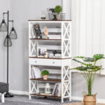 Reposa Etagere Storage Bookcase - Chic Decora