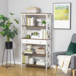 Reposa Etagere Storage Bookcase - Chic Decora