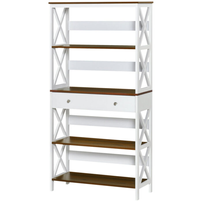 Reposa Etagere Storage Bookcase - Chic Decora