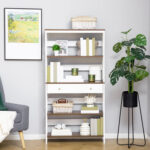 Reposa Etagere Storage Bookcase - Chic Decora