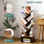 Retro Floor Standing Tree Bookshelf - Chic Decora